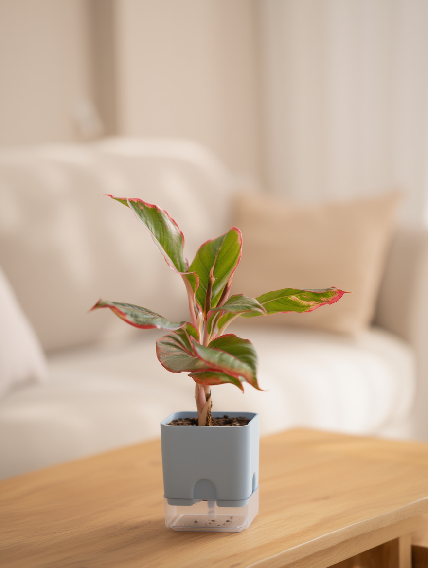 Lipstick Plant Indoor Hanging Desk Plant