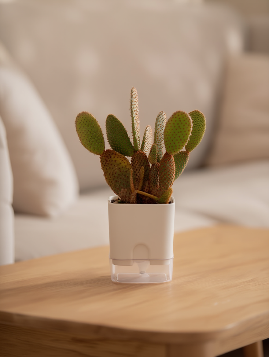 Bunny Ears Cactus Indoor Desk Plant