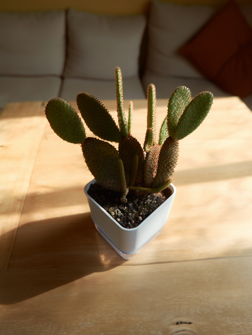 Bunny Ears Cactus Indoor Desk Plant