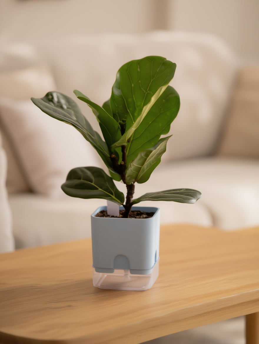 Fiddle Leaf Plant Indoor Desk Plant