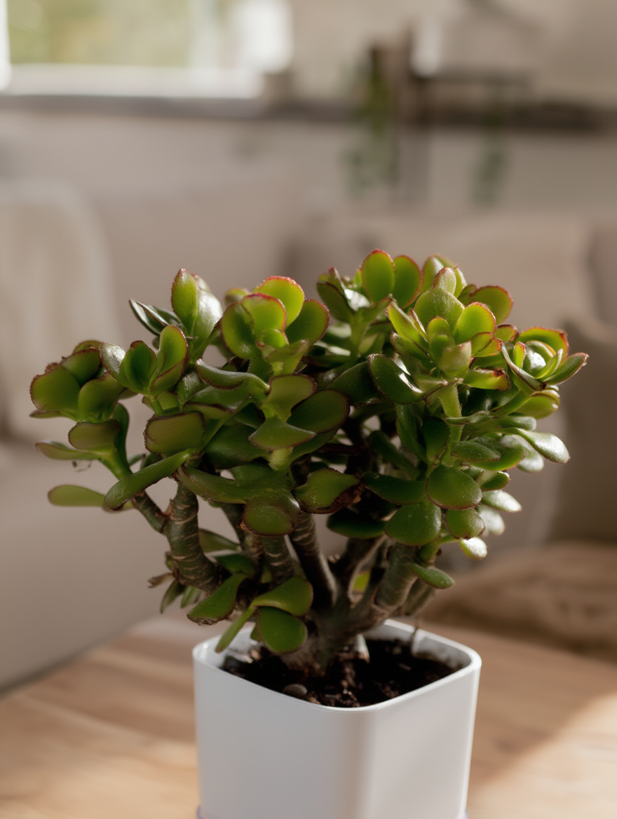 Jade Plant Indoor Lucky Succulent Plant