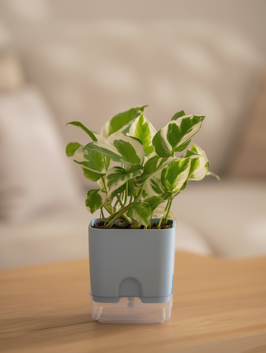 N’Joy Money Plant Indoor Variegated Pothos