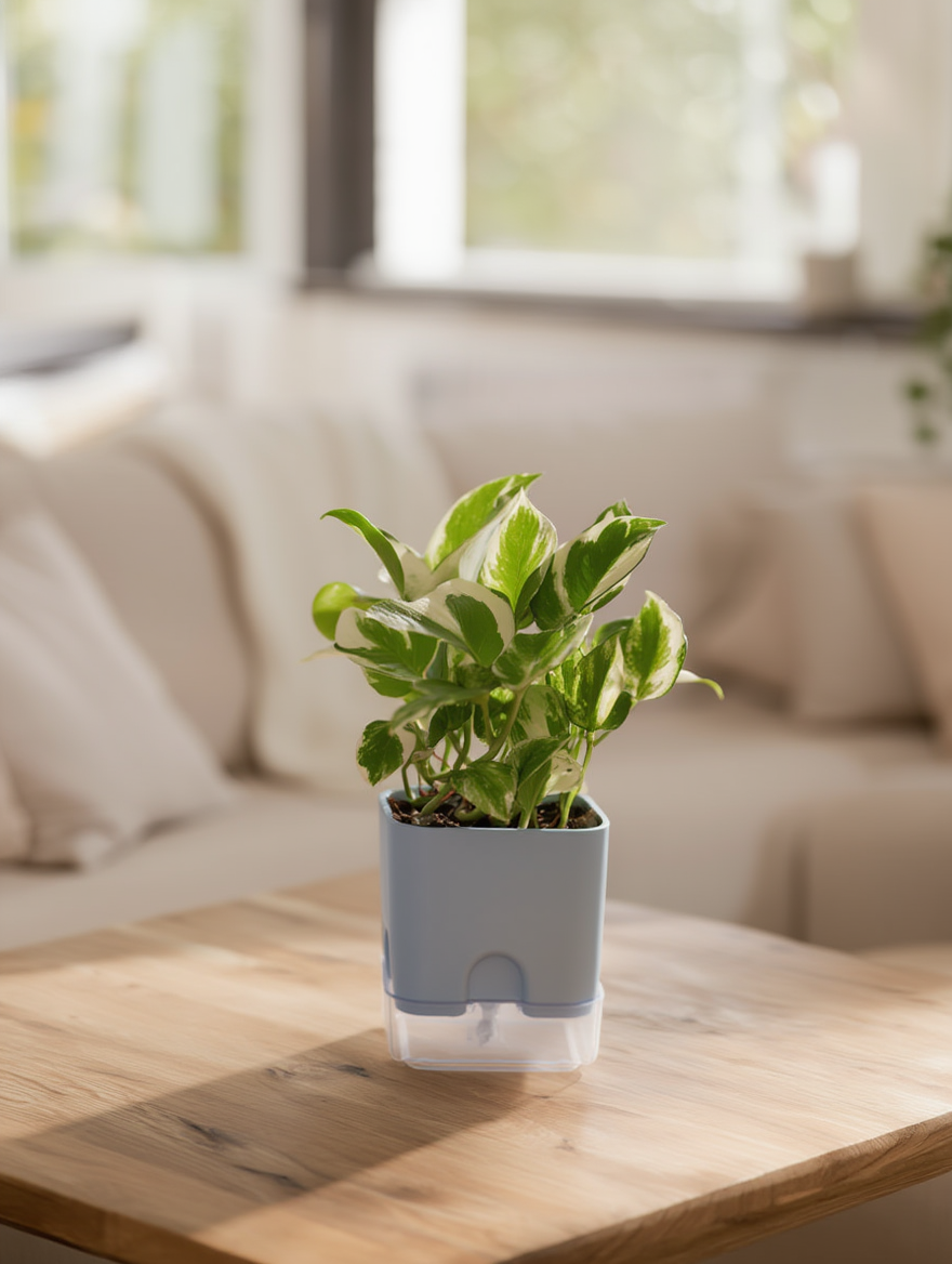 N’Joy Money Plant Indoor Variegated Pothos