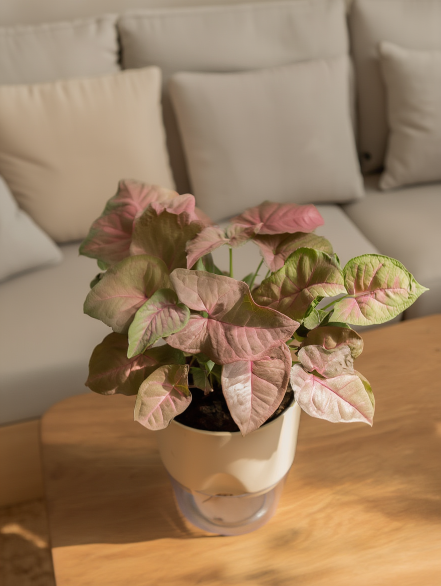 Syngonium Pink Plant Indoor Decor Plant