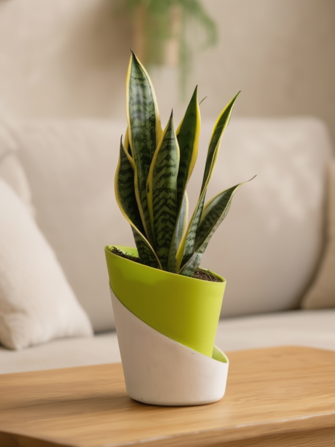 Snake Plant Indoor Low Maintenance Plant