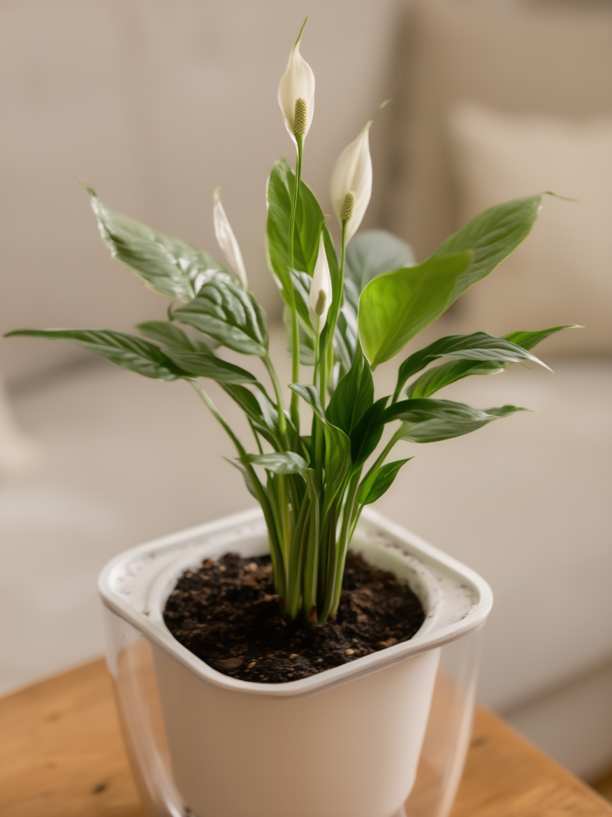 Peace Lily Plant Indoor Desk Plant